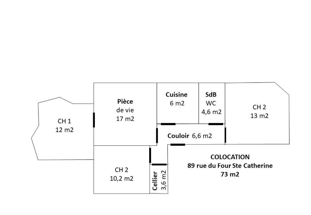 Appartement Familial 3 Centre Proche Lot